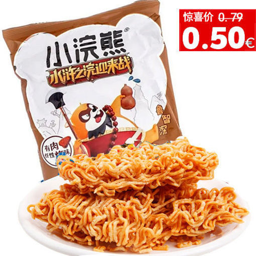 图片 统一 小浣熊 干脆面 滋滋烤肉味 棕色袋 40g