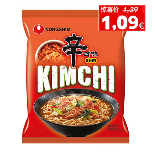 图片 农心 泡菜拉面 120g 日期见内页