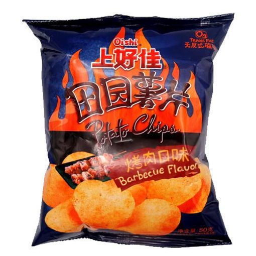 图片 上好佳 田园薯片 烤肉味 50g