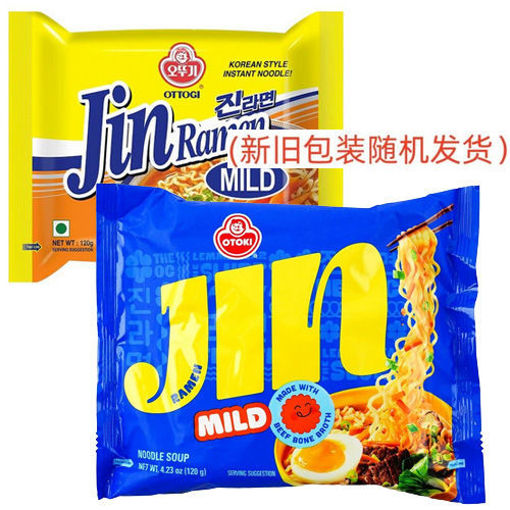 图片 韩国不倒翁 金拉面 微辣味 120g 蓝装 日期见内页