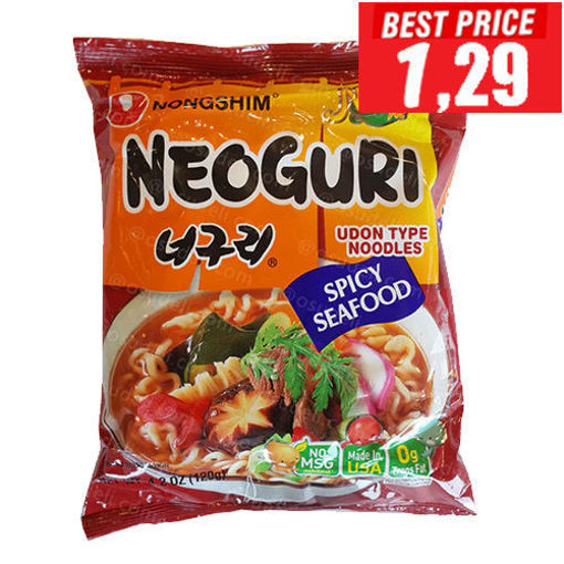图片 农心 香辣海鲜拉面 120g NEOGURI 日期见内页