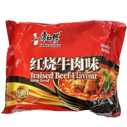 图片 康师傅方便面 红烧牛肉面 103g 日期见内页