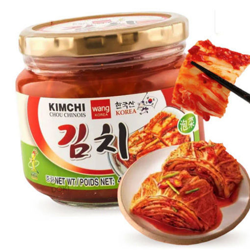 图片 韩国wang 瓶装泡菜 410g 日期见内页