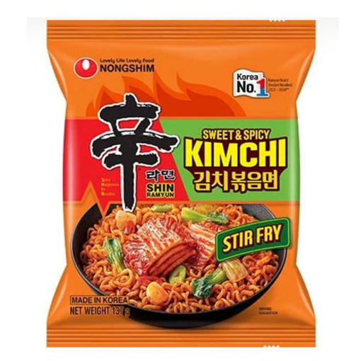 图片 农心 辛拉面 泡菜炒面 137g  日期见内页