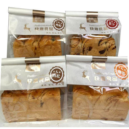图片 米兰快鹿 肉松大吐司面包 395g
