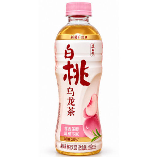 图片 康师傅 白桃乌龙茶 500ml 